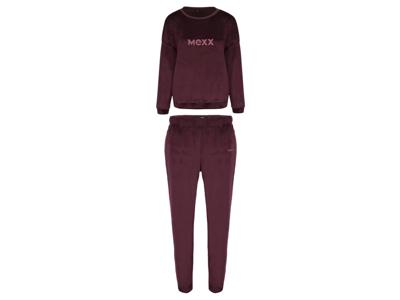 MEXX Dames fleece pyjama (Rood, L)
