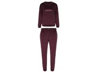 MEXX Dames fleece pyjama (Rood, L) - thumbnail