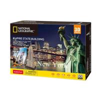 Cubic Fun 3d puzzel national geographic empire state building - thumbnail