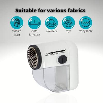 Esperanza ECS003E Wit scheerapparaat voor kleding