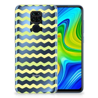 Xiaomi Redmi Note9 | TPU bumper | Waves Yellow