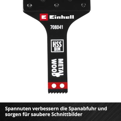 Einhell 708041 Tauchsägeblatt BIM Met, 10mm Multitool toebehorenset Bimetaal 10 mm 1 stuk(s) Einhell 708041 Tauchsägeblatt BIM Met, 10mm Multitool toebehorenset Bimetaal 10 mm 1 stuk(s)