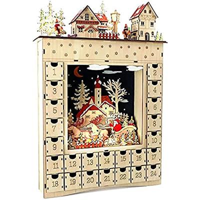 Small Foot - houten adventskalender winter droom