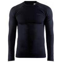 Craft Adv Fuseknit Intensity LS Heren Thermoshirt Zwart XXL - thumbnail