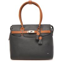 CHAMONIX damestas schoudertas business tas zwart - thumbnail