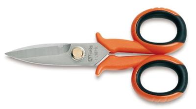 Beta 1128BMX Electricienschaar | rechte roestvast stalen bladen met micro vertanding - 011280051 011280051 Beta 1128BMX Electricienschaar | rechte roestvast stalen bladen met micro vertanding - 011280051 011280051