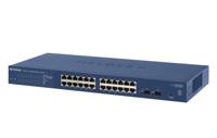 NETGEAR ProSAFE Smart Switch - GS724T - 24 Gigabit Ethernet poorten - thumbnail