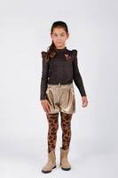 B.Nosy winter nep leren short meisjes - goud - Pam - thumbnail