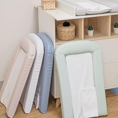 PVC veranderende mat met 2 verwijderbare sponzen/comfort 42x70 cm bosbes