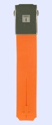 Horlogeband Tissot T33787892A / T603020173 Rubber Oranje 20.1mm