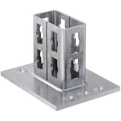 Fischer PSF 82 A4 Zadelflens RVS 562849 5 stuk(s)
