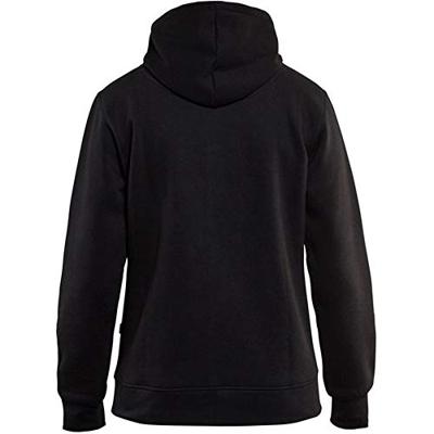 Blåkläder Dames hoodie met rits 33951048 | Zwart | Maat L - 7330509542910