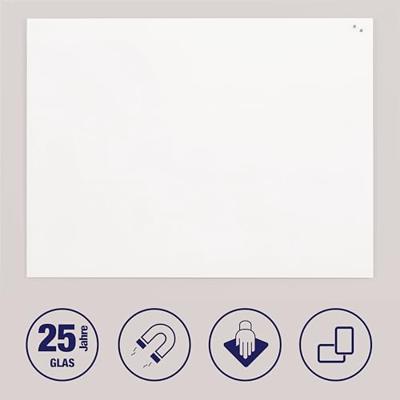 Franken Glassboard 1000x650 Optical weiß GTL6510009 Magneettafel