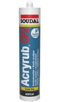 Soudal acryrub cf2 | acrylaatkit | wit | 310 ml - 121616 - thumbnail