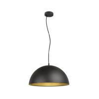 SLV Design hanglampForchini M 50 zwart met goud Ø 50cm - 1008537 - thumbnail