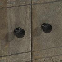 Dressoir 60x33x75 cm massief mangohout - thumbnail