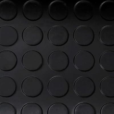 Rubberen anti-slip vloermat 2x1m stippen