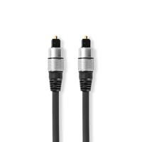 Nedis CAGC25000AT100 Optische Audiokabel Toslink Male - Toslink Male 10,0 M Antraciet - thumbnail
