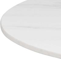 Bendt Ronde Bartafel 'Tempest' Keramiek met marmerprint, 80cm, kleur Wit - thumbnail