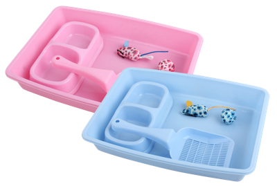 Pawise Kitty Starter Kit Roze