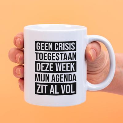 Mok Geen crisis toegestaan deze week