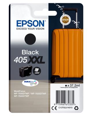 Epson 405XXL 37.2ml Zwarte inktcartridge
