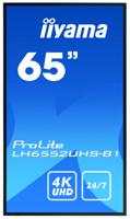 iiyama LH6552UHS-B1 beeldkrant Digitale signage flatscreen 163,8 cm (64.5") IPS 4K Ultra HD Zwart Type processor Android 8.0 - thumbnail