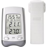 TFA Dostmann Wave 30.3016.54 Draadloze thermometer Zilver - thumbnail