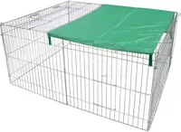 Konijnenren Metaal 144x116cm - thumbnail