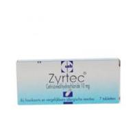 Cetirizine dihydrochloride 7 Tabletten - thumbnail