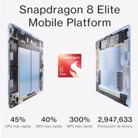 OnePlus Pad 3 Qualcomm Snapdragon 256 GB 33,5 cm (13.2") 12 GB Wi-Fi 7 (802.11be) Android 15 Storm Blue - thumbnail