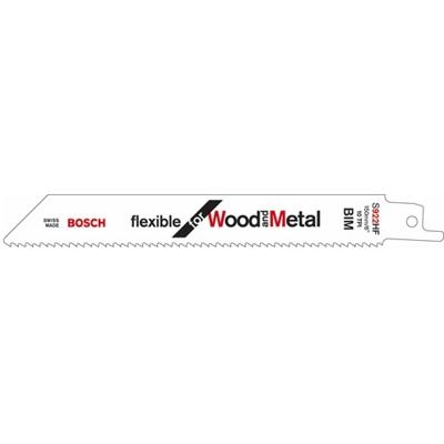 Bosch Accessories 2608656039 Reciprozaagblad S 922 HF, Flexible for Wood and Metal, verpakking van 2 stuks Zaagbladlengte 150 mm 2 stuk(s)