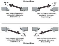 Kogelpaumelle reh 76x76mm links - thumbnail