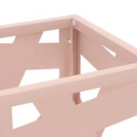 VidaXL Paraplu standaard met opslag roze 15,5 x 15,5 x 49 cm metaal - thumbnail