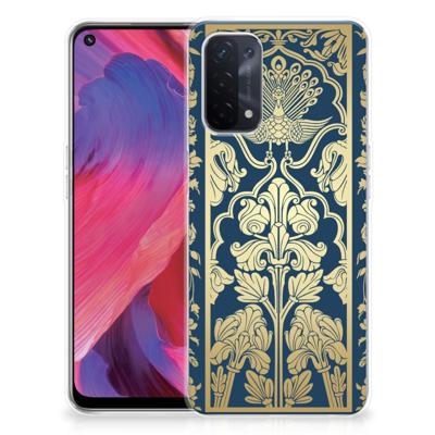 OPPO A74 5G | A54 5G | TPU Case | Beige Flowers