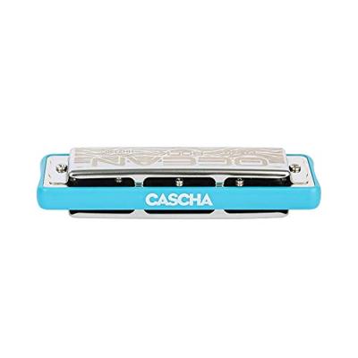 Cascha HH 2322 Ocean Rock Blues Harmonica in E blauw - thumbnail