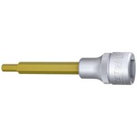 HAZET Dopsleutelbit 986L-5 · 1/2 inch (12,5 mm) vierkant hol · Binnen-zeskant-profiel · SW 5 mm - thumbnail