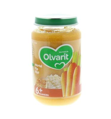 Olvarit 6m+ Wortel Kip Rijst