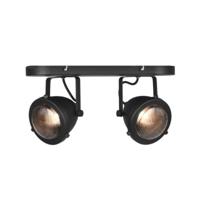 LABEL51 LED Spot 'Moto' 2-lichts, kleur zwart - thumbnail
