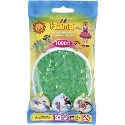 Hama midi strijkkralen - groen transparant (016), 1000st.
