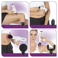 VitalMaxx Massagegun 25 W Wit - thumbnail
