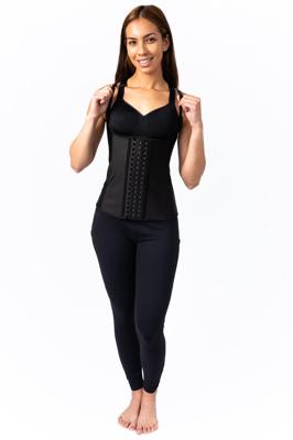 LaFaja - Colombiaanse Latex Waist Trainer Vest / 3-hooks