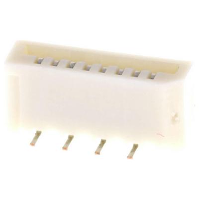 Molex 528080871 Female header (standaard) Totaal aantal polen: 8 Rastermaat: 1 mm Inhoud: 1 stuk(s) Tape on Full reel