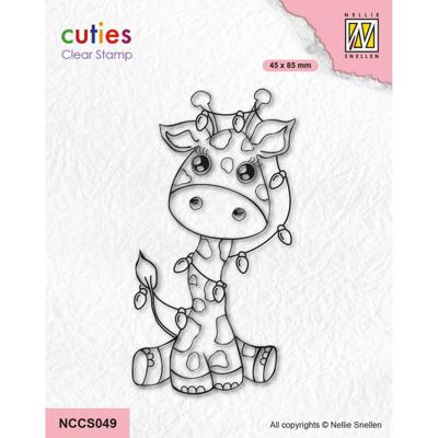 Nellie's Choice • cutie clear stempels giraffe