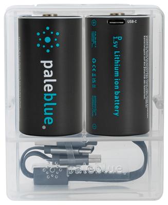 Paleblue Oplaadbare D batterij (mono) Li-ion 7400 1.5 V 2 stuk(s)
