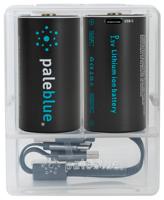Paleblue Oplaadbare D batterij (mono) Li-ion 7400 1.5 V 2 stuk(s) - thumbnail