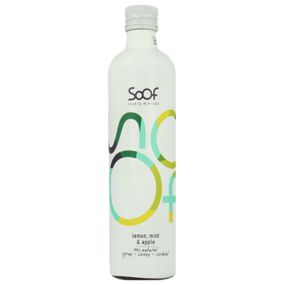 Siroop citroen munt & appel 340 Milliliter Siroop citroen munt & appel 340 Milliliter