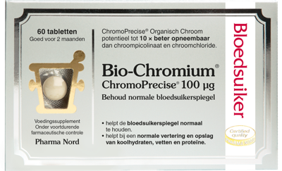 Pharma Nord Bio chromium bloedsuiker 60 Tabletten Pharma Nord Bio chromium bloedsuiker 60 Tabletten