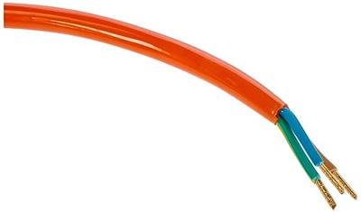 AS Schwabe 70919 Aansluitkabel Stroom Oranje 5.00 m