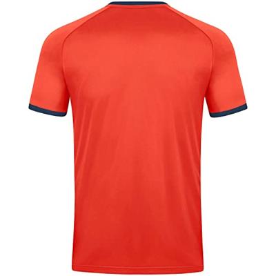 JAKO 4212K Shirt Primera Km Kids - Flame/Navy - 116